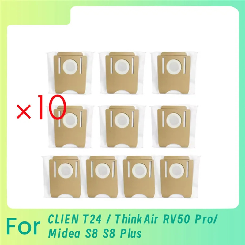 

B98A-For CLIEN T24 / Thinkair RV50 Pro/ Midea S8 S8 Plus Consumables Dust Bag Non-Woven Bag Sweeper Accessories Clean Tool