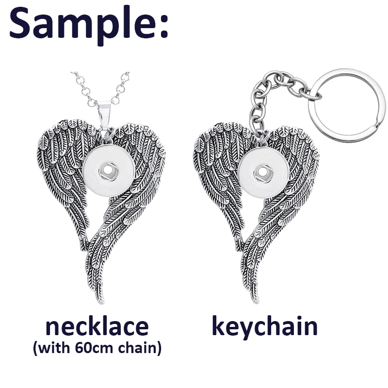 Round Hollow Flowers Retro charms beauty Snap Pendant Necklace Snap Keychain fit 18mm snap buttons DIY 18mm snap jewelry