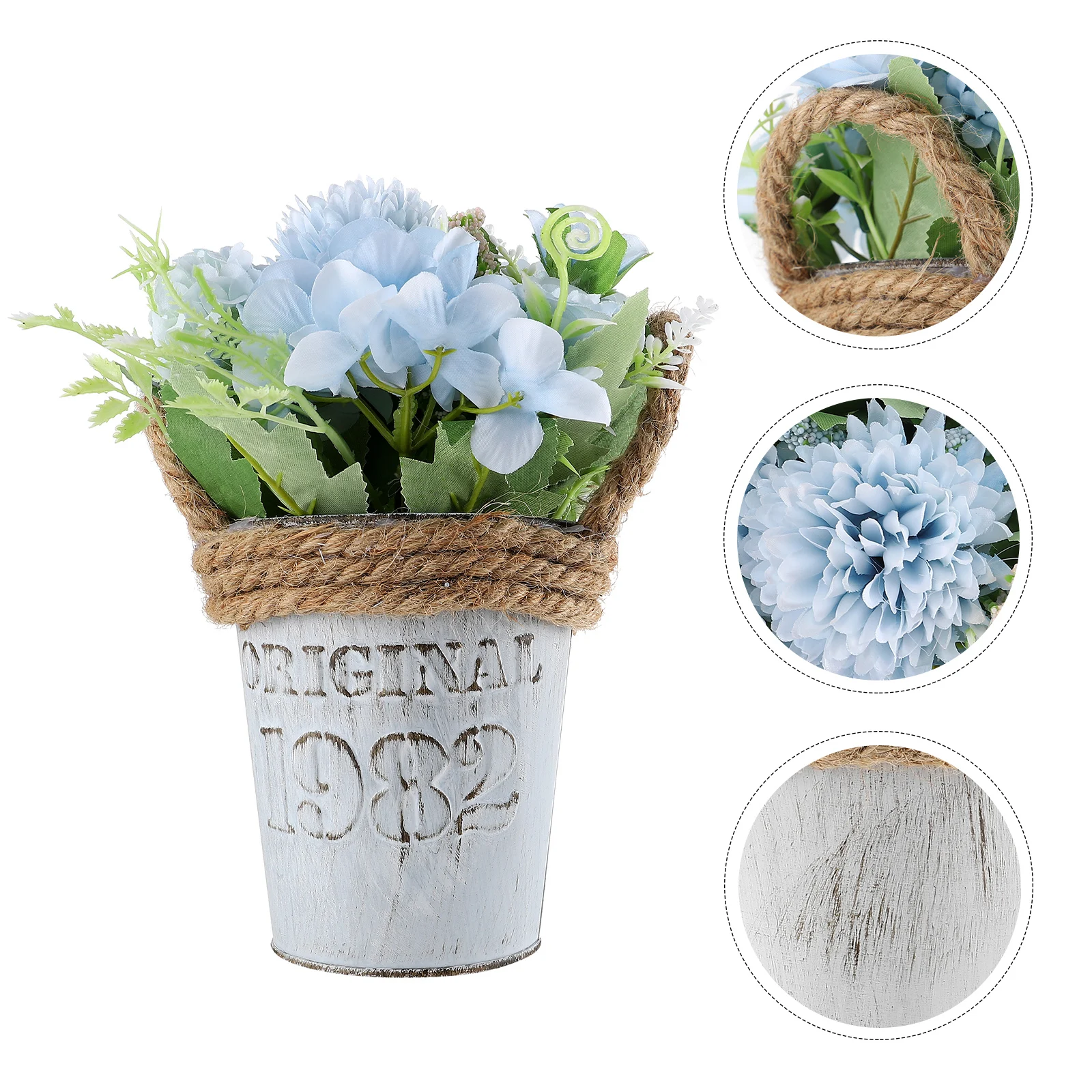 

Flower Bonsai Prop Simulated Hydrangea Elegant Table Setting Home Decor Change Old Style Good Mood Simulated Hydrangea Ornament