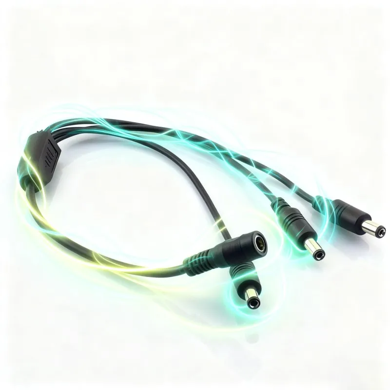 

1/5/10pcs 1 Female to 3 Male 12V DC Power Splitter 5.5*2.1mm Plug Cable for CCTV Security Camera Power Supply Adapter C3