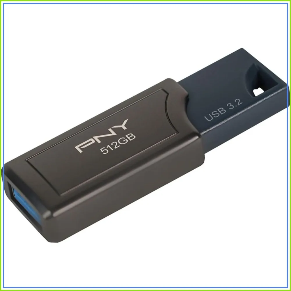 

USB 3.2 Gen 2 Flash Drive 512GB – 600MB/s Read, 500MB/s Write, Aluminum