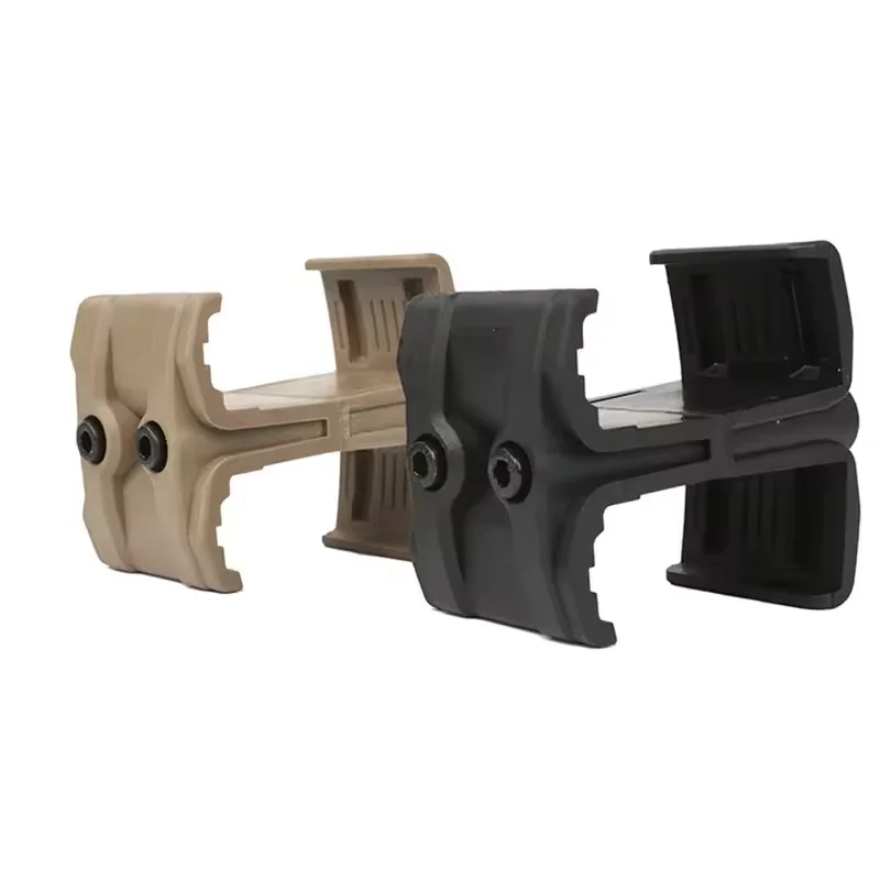 ปืนไรเฟิลล่าสัตว์ Dual นิตยสาร Coupler Link คลิป Airsoft Mag Parallel Connector Clamp สําหรับ A-R 15 M4 M16 อุปกรณ์ล่าสัตว์