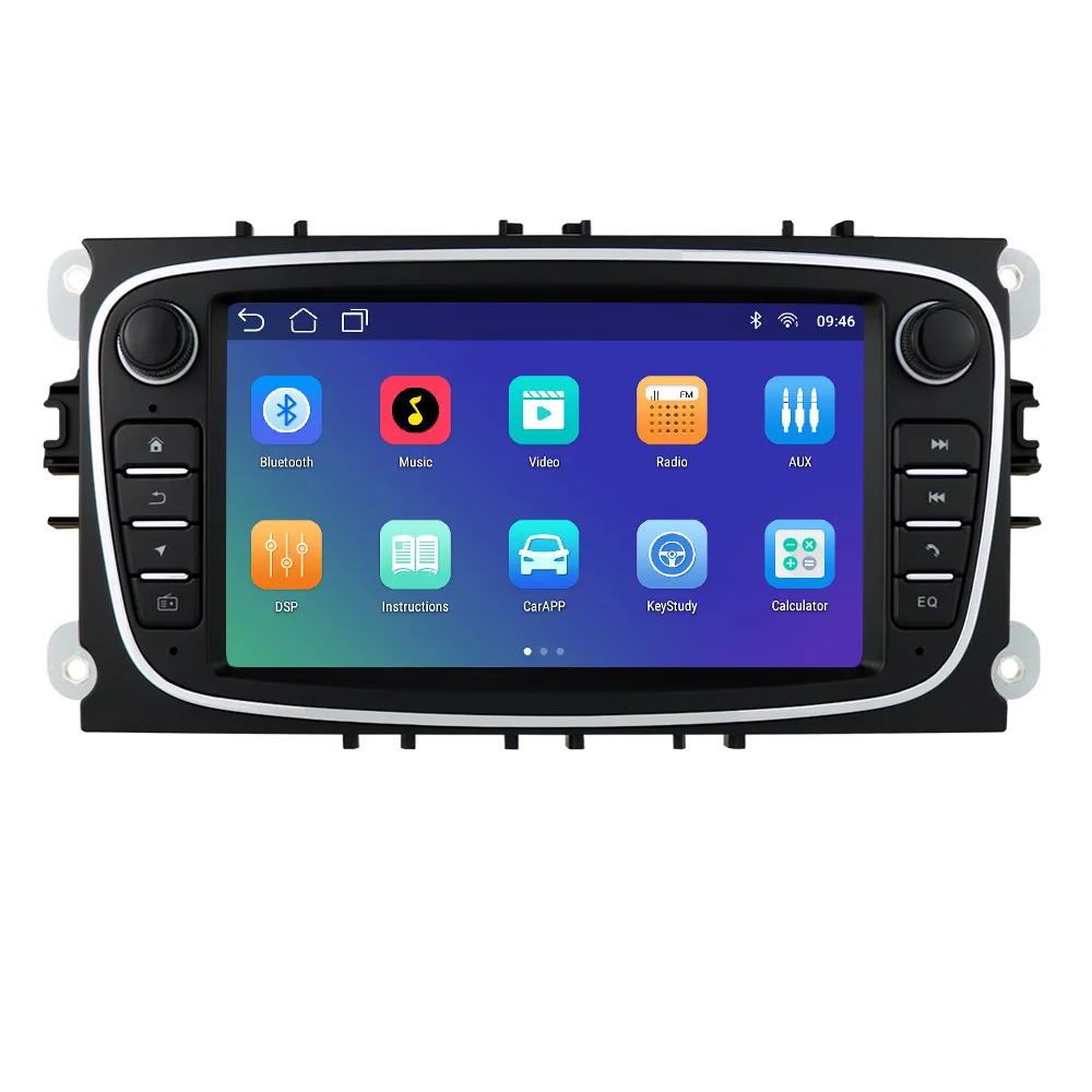 Carplay radio  navigation  for Ford Focus 2 Kuga Mondeo Connect S-MAX C-MAX Fusion Galaxy Fiesta Transit 2007-2012