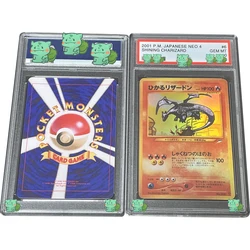 Carta da collezione classificata anime 2001 PM JAPANESE NEO 4 SHINING CHARIZARD GEM MT 10 Carte Flash Etichetta olografica Regali per bambini