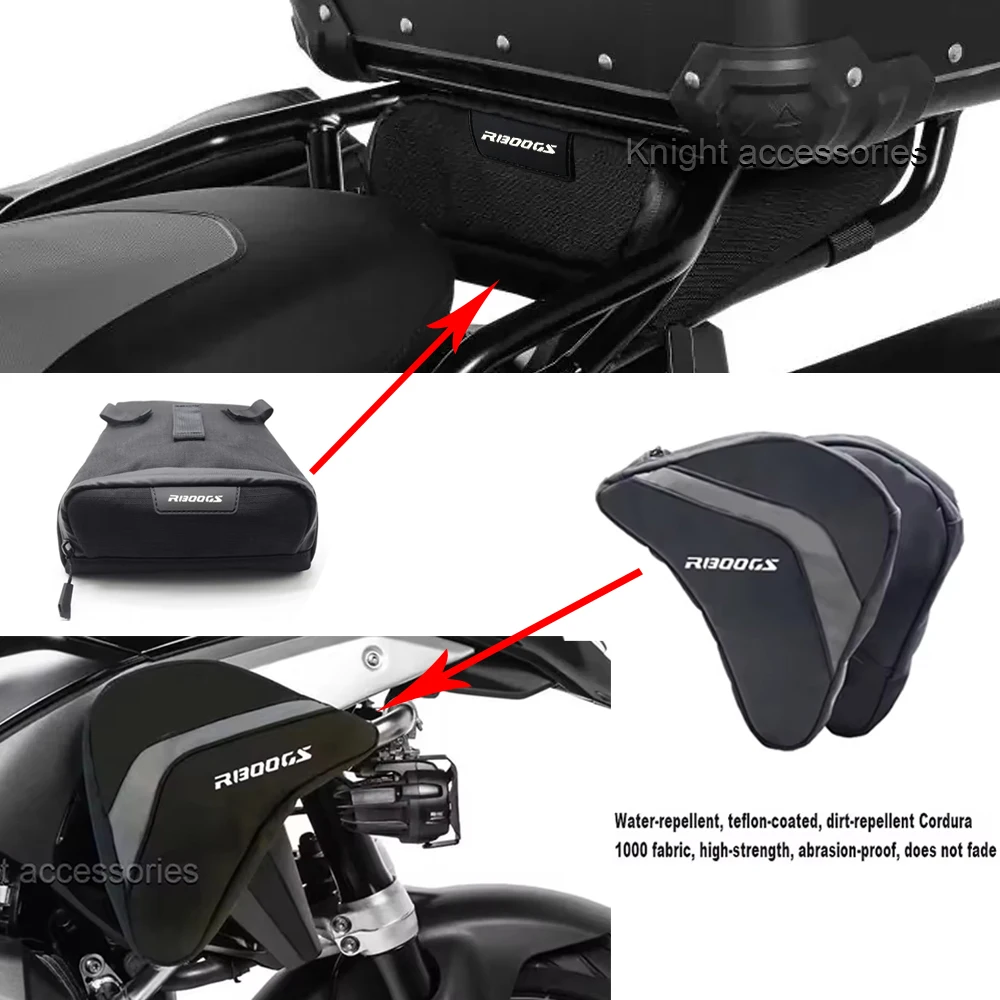 For r1300gs R1300GS R 1300 GS R1300 GS 2023 2024 Motorcycle Frame Crash Bars Waterproof Bag Repair Tool Placement Travel Bag  ﻿