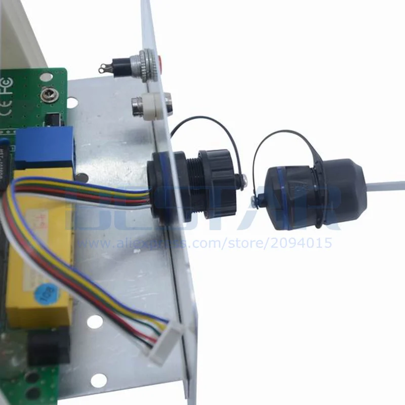 XHP2.54 RJ11 Konektor Tahan Air RJ 11 M20 6P6C Kabel Ekstensi Saluran Telepon 4 6 Core Un Lurus-melalui Kepala Extender