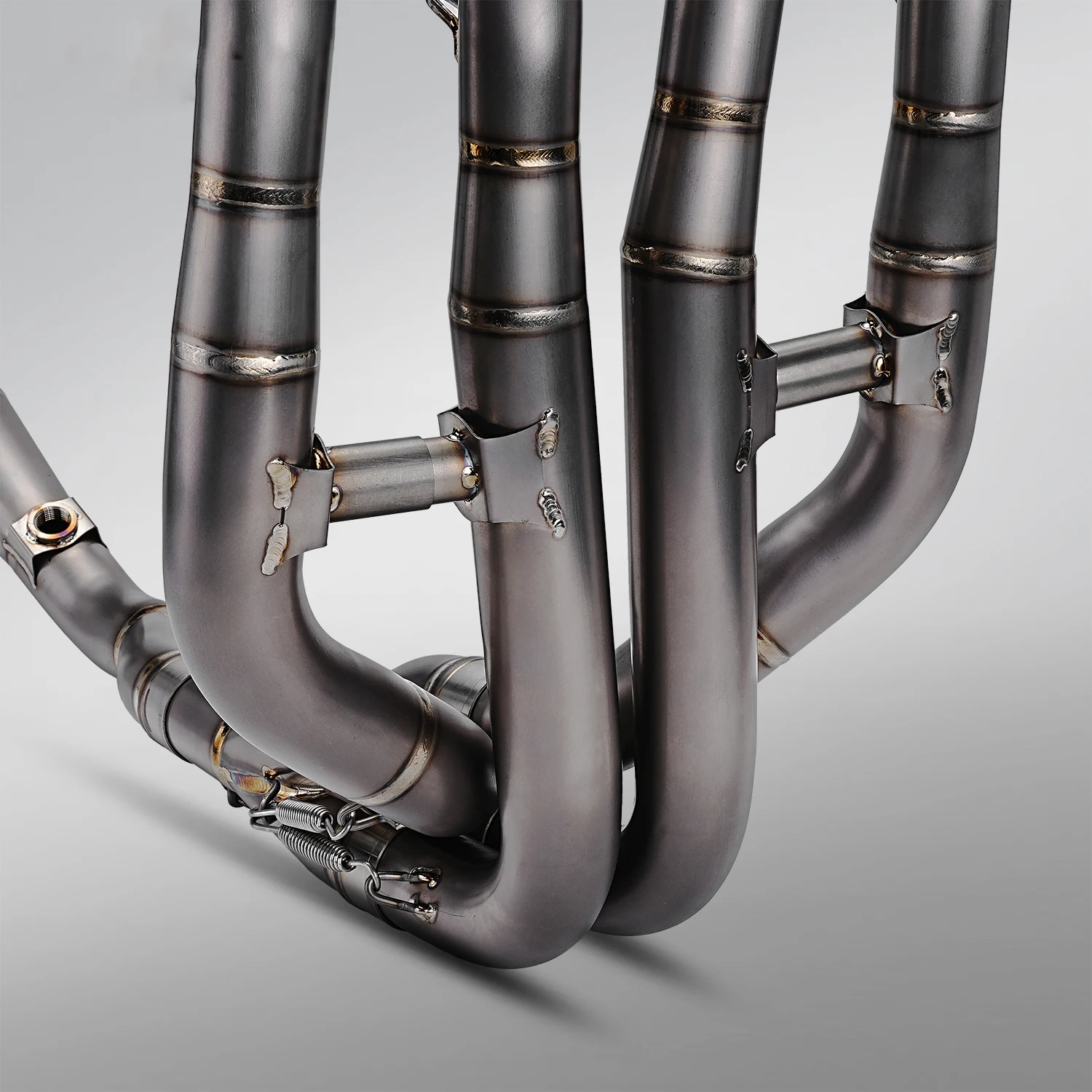 

Выхлопная труба AB MOTO для мотоцикла ZX6R, модификация Arro Ti. Серебристая передняя средняя секция из сплава, диаметр 60 мм, для ZX6R