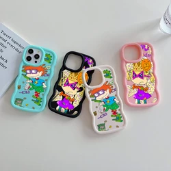 Cartoon Phone Case for OPPO A7 A9 A15 A16K A17 A31 A38 A53 A54 A55 A57 A58 A74 A76 A79 A92 A98 4G 5G Cover Funny R-Rugrats