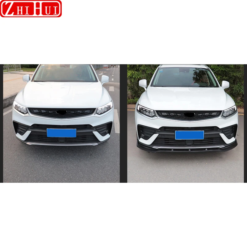 Geely Tugella Xingyue FY11 2023 자동차 스타일링 앞 범퍼 카나드 립 스플리터 바디 삽, 2020-2022 액세서리