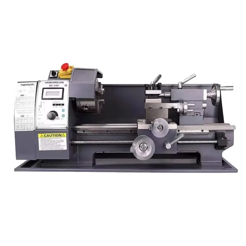 

8x16 Inch Metal Processing Variable Speed Lathe Metal Lathe Bench Top Mini