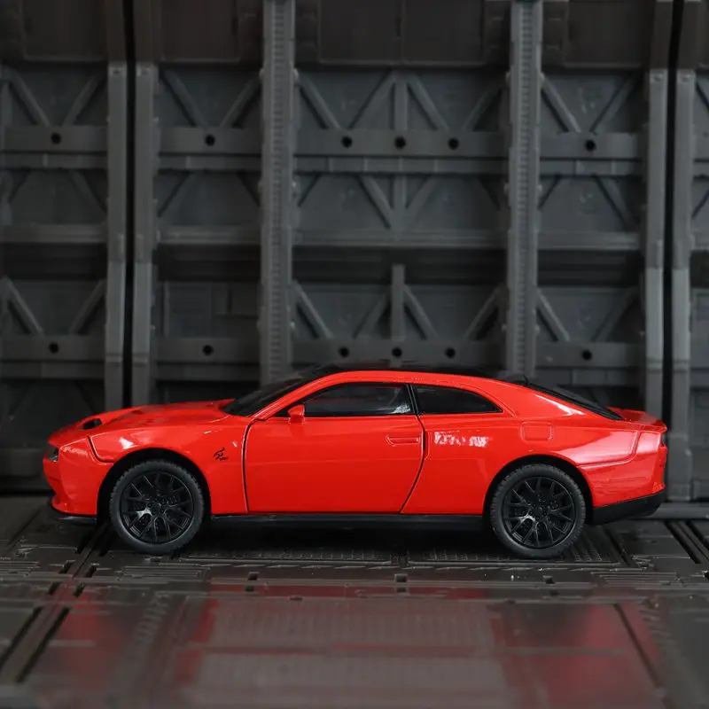 

1:32 Новая модель спортивного автомобиля из сплава Simulation SRT имеет имитирующие функции звука и освещения, богатые детали, тонкое качество изготовления.