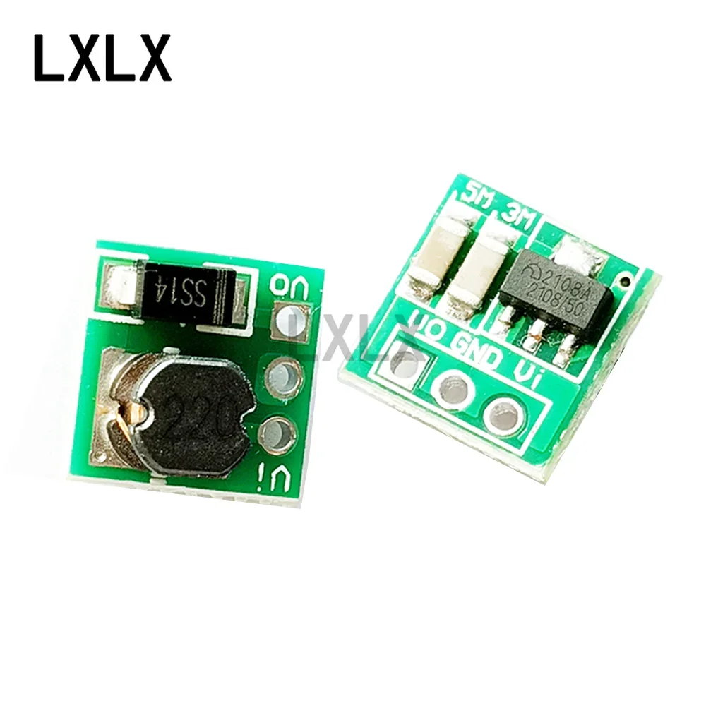 5pcs 1.5V 1.8V 2.5V 3V 3.3V 3.7V 4.2V To 5V DC-DC Boost Converter Module Electronics 1.5V To 5V 1.8V To 5V 2.5V To 5V 3V To 5V