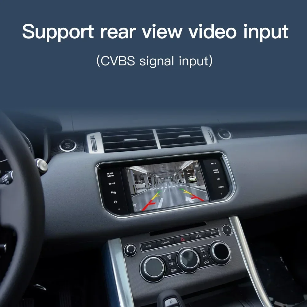 Wireless Carplay for Land Rover Jaguar Range Rover Evoque Discovery - Android Auto Multimedia Navigation System with USB DSP