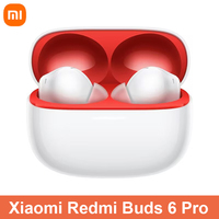 Xiaomi Redmi Buds 6 Pro TWS Earphones 3MIC AI 55dB Active Noise Cancellation Bluetooth 5.3 36 Hours Battery Mi Earbuds Headset