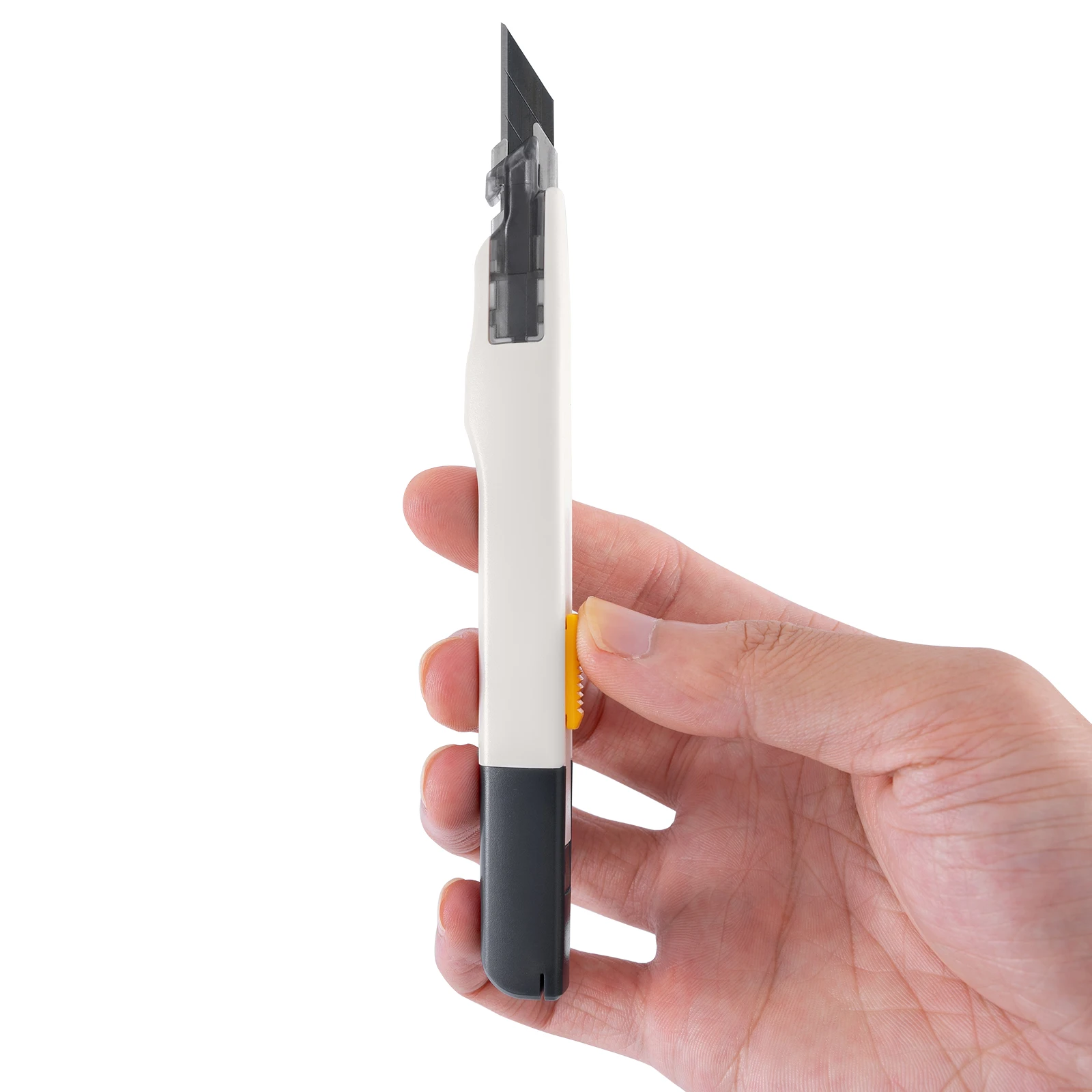 30 ° Einziehbares Universalmesser mit Auto-Lock-Funktion, Box-Cutter mit Anti-Rüttel-Stahlklinge, Tragbarer Cutter für Auto-Vinyl- und PPF-Folien-Schneidewerkzeug – Detail 1