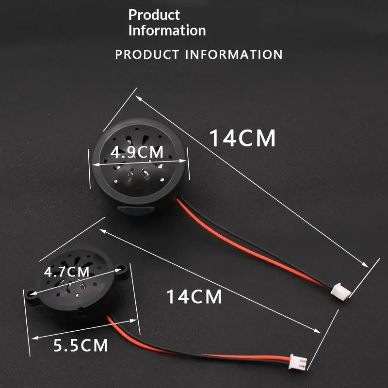 Hot Hot Lamp Horn 48V60V 2-wire E-bike Instrument Horn Lamp Head Horn Power Display Instrument Horn
