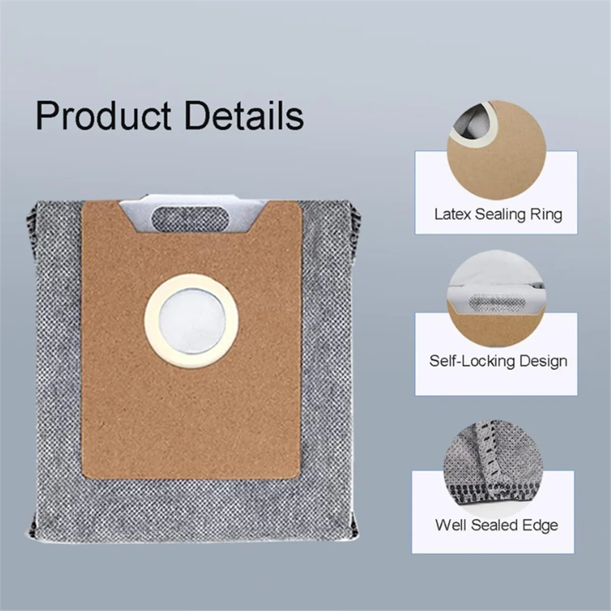 16 stuks vervangende onderdelen stof voor Robovac Clean G35+ G40+ G40 vacuüm hybride accessoire