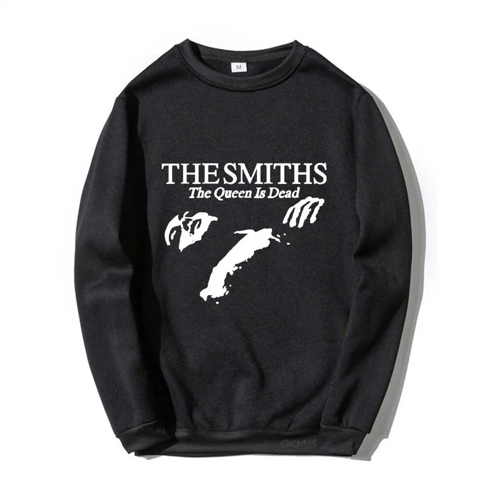 Rock Band The Smiths The Queen Is Dead Hoodie Men's Vintage Punk 1980's Indie, Morrissey Sweatshirts Oversized Gothic Hoodies