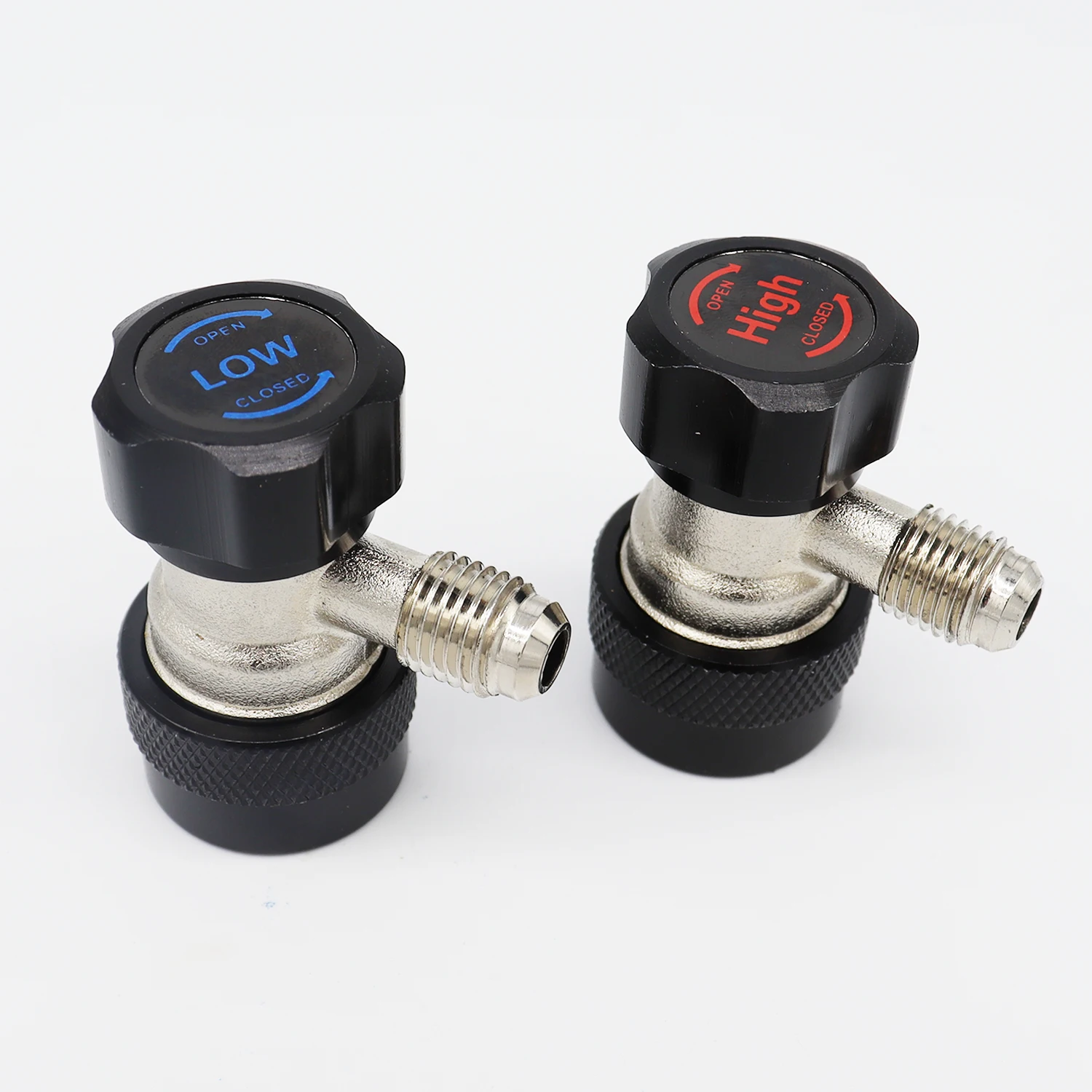 

1/4 SAE Connectors R134A Manual Quick Coupler Adapter for NEW A/C Compressor Air Condition