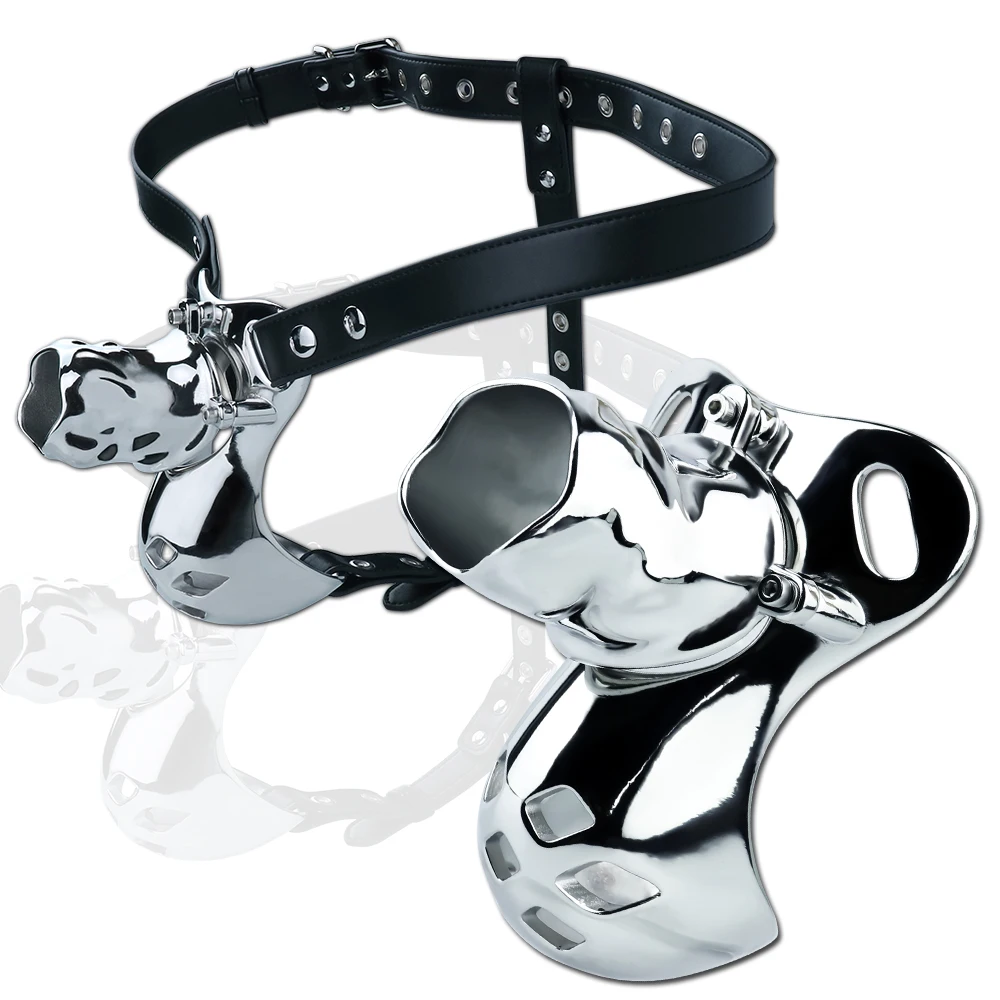 Calzoncillos LEZEE, jaula de castidad masculina, soporte para pene con cinturón de castidad de PU, Bondage para pene, dispositivo de soporte para pene dominante, Juguetes sexuales para hombres