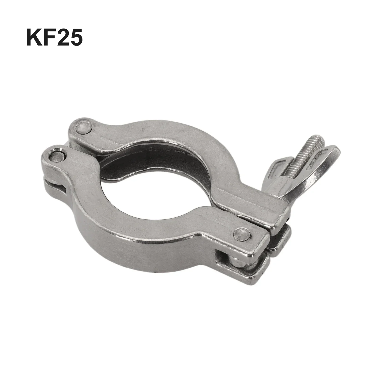 KF10 KF16 KF25 KF40 KF50 NW Flange Aluminum Vacuum Quick Clamp Pipe Fitting With Or Without Bracket + NBR O-ring