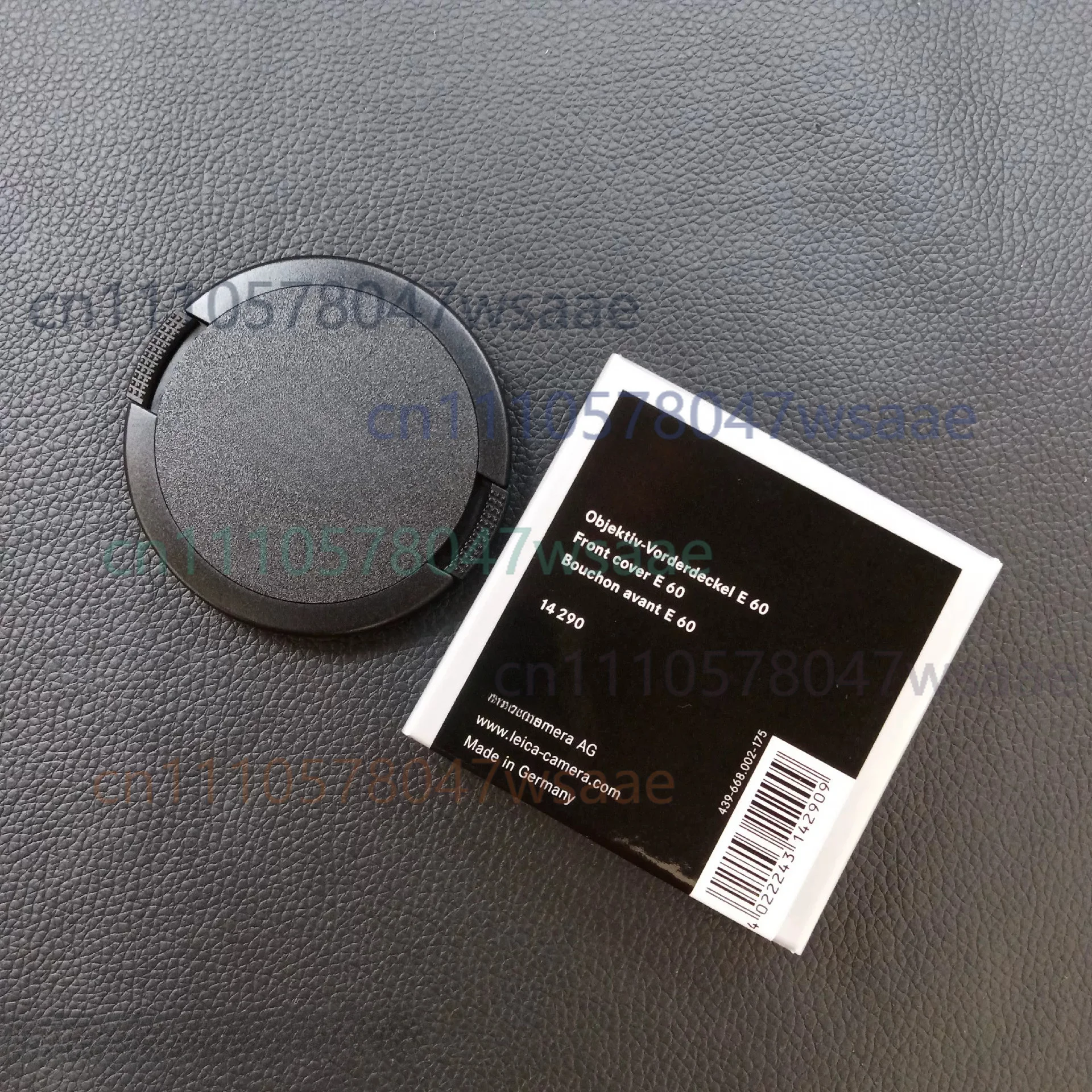 Genuine forLeica E60 Lens Cap Part#14290 60mm Snap-on Front Cover Fit Noctilux-M 50mm f/0.95 M50 Lens Dust Protection Cap