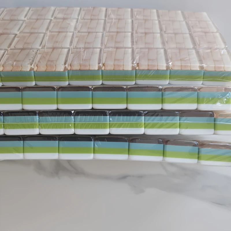 4-Layer Acrylic American Mahjong Set with Bamboo Tiles, Luxury Mah Jongg for Family Party Entertainment, Surprise Festival Gifts view 5