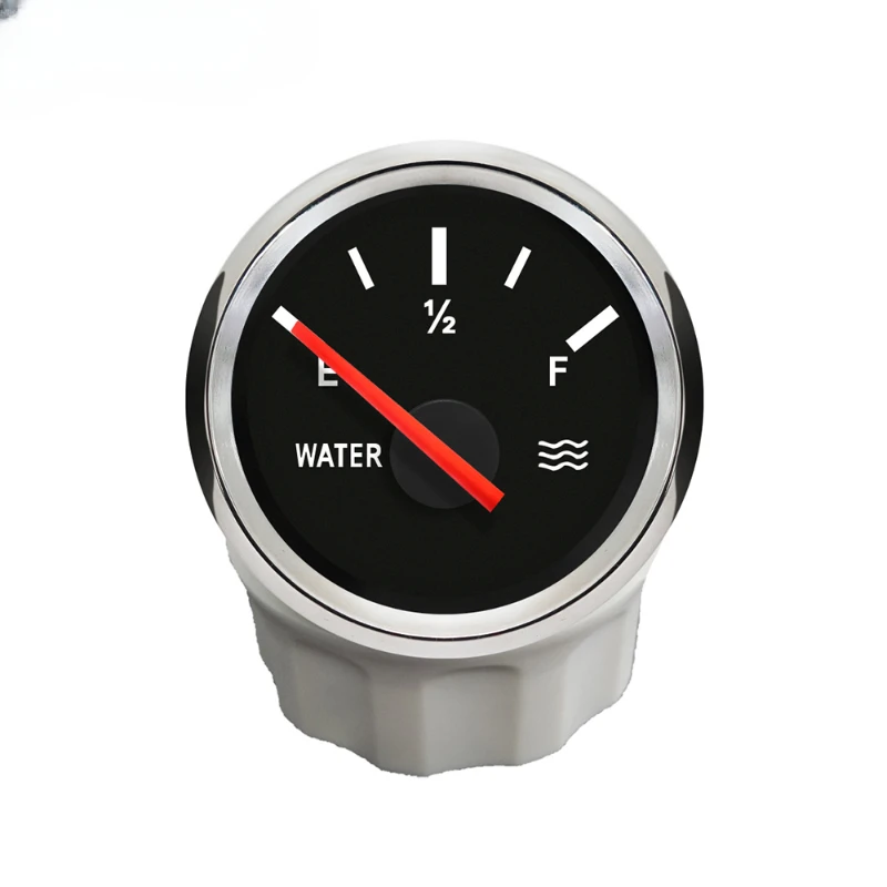 Universal 52mm Water Level Gauge Indicator Meter 0-190ohm 240-33ohm with Backlight for Car Truck Boats Yachts 12V 24V