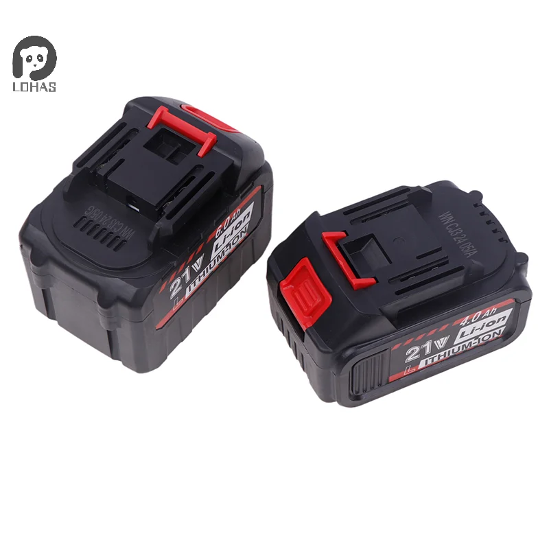 21V 4.0Ah 6.0Ah Rechargeable Lithium Battery Fit For Makita 21v Power Tools Cordless Wrench Saw Drill Grinder Screwdriver