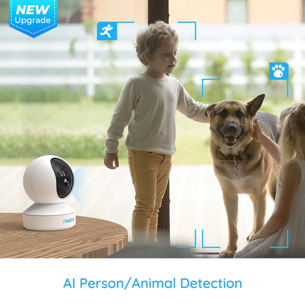 Reolink 3MP Full Hd Pan/Tilt Wifi Camera Wit Babyfoon 2.4G Indoor Home Security Video Ip Camera e1