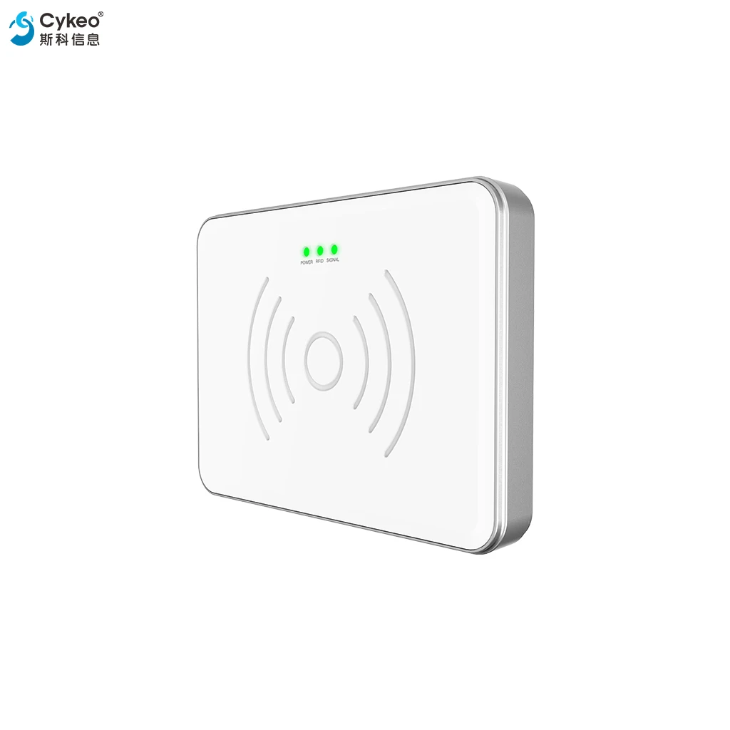 UHF HF RFID Desktop Card Writer USB C Contactless Encoder For ID Card Issuing Small Size Desktop Device Reader Writer