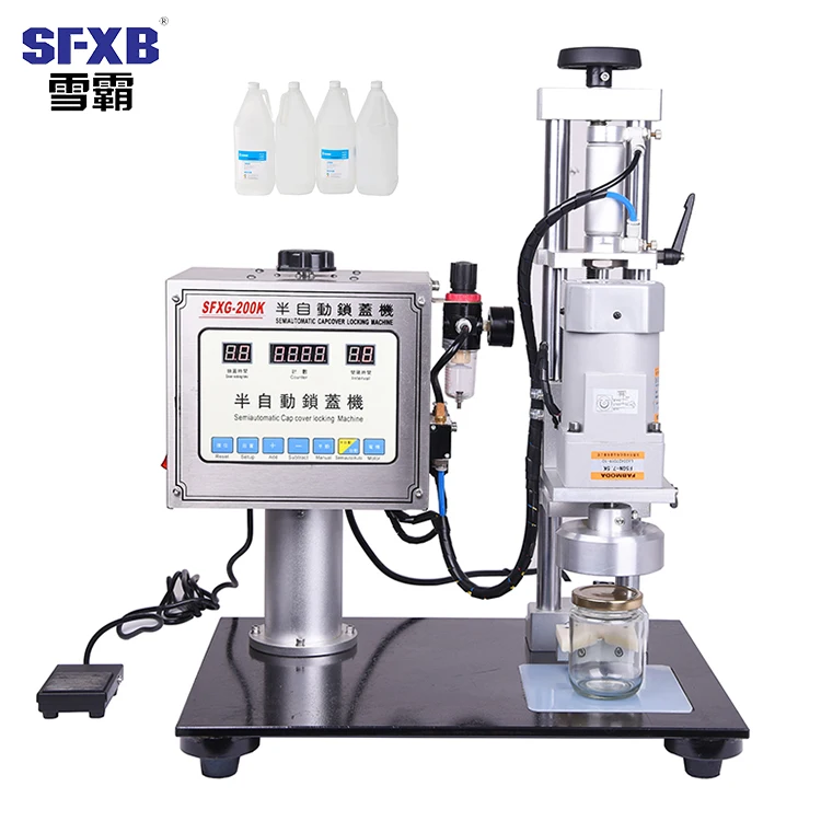 SFXB Hot Sale SFXG-200K CE Certificated High Speed Capping Machine for Plastic Bottle
