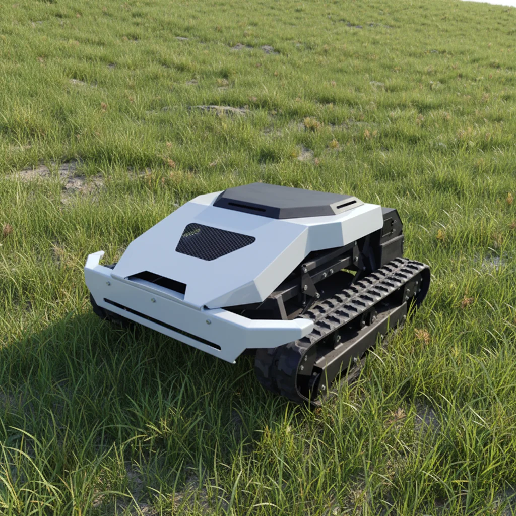 

Customize Remote Control Tracked Grass Cutter Farm Garden Crawler Mower Factory Direct Sale