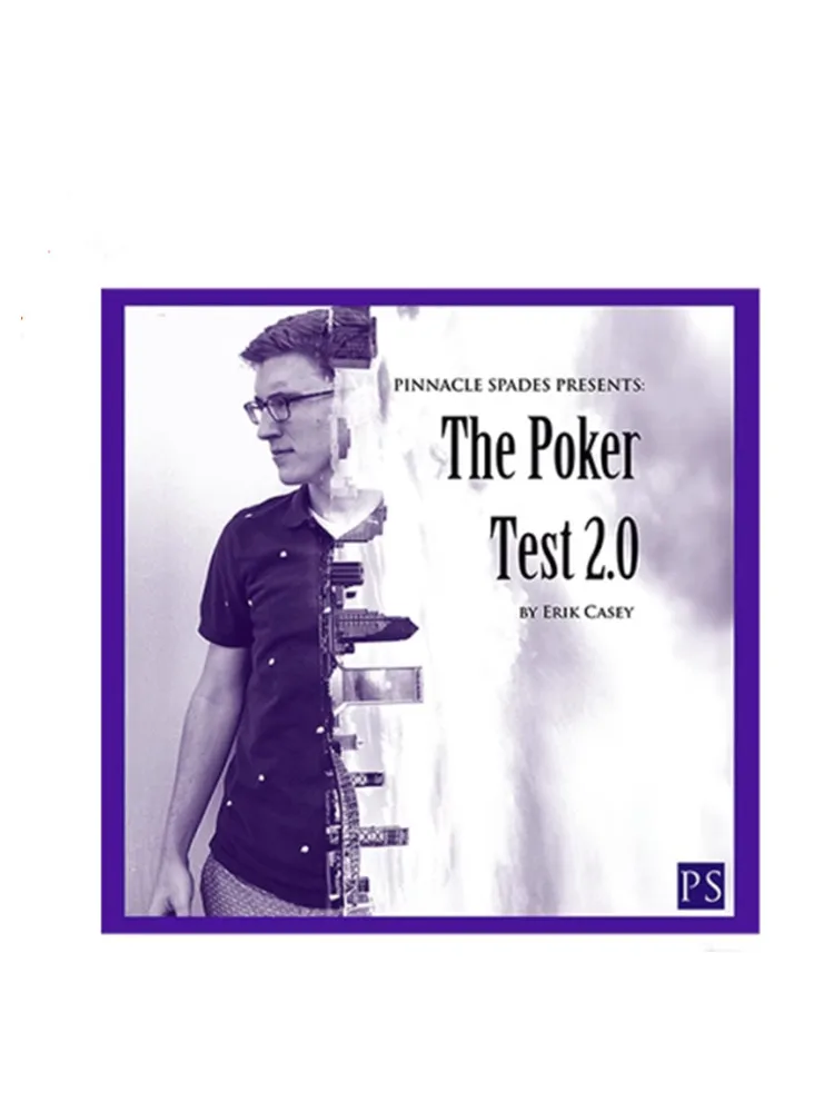 

Poker Test 2.0 (Gimmick and Online Instructions) Card Magic Tricks Magician Decks Illusions Close up Fun Props Mentalism