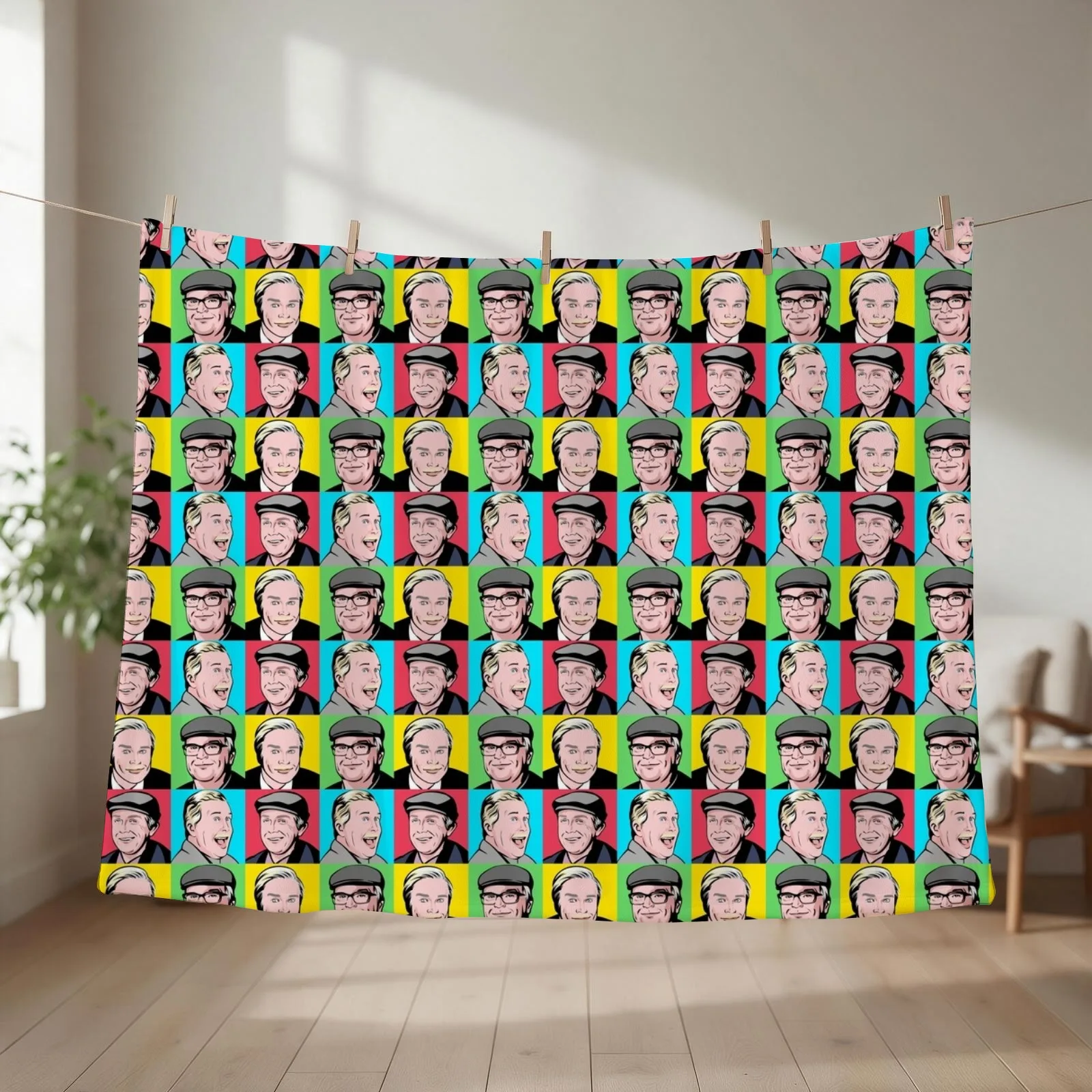 Still Game Scotland Stickers Throw Blanket Cute Plaid Blankets For Baby Fashion Sofas Soft Plush Plaid Blankets