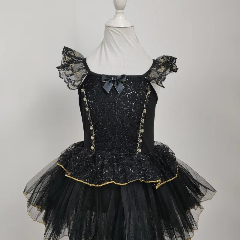 

Girls' Dress Kids Dance Costume Girls Dance Costume Lace Ballet Tutu Tutu Dress Ballet Leotard Ballet Stage Costume Girl Dress