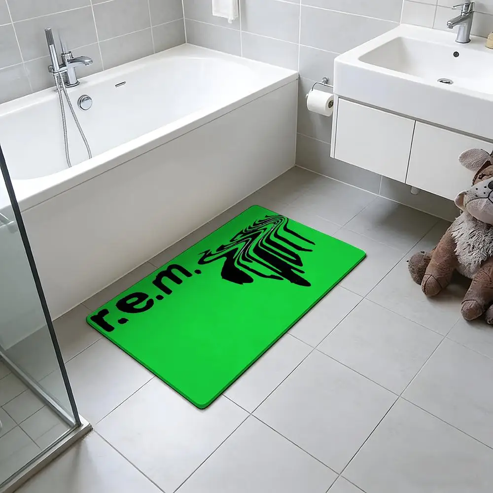Affordable Luxury R-Rare Beauty Floor Mat Absorbent Floor Mat Non-Slip Entrance Rug for Bathrooms Restrooms and Toilets