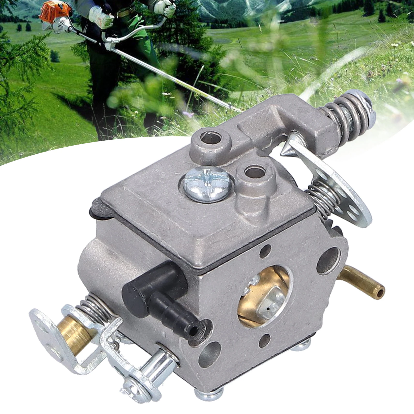 Carburetor Fit for Zenoah Carburetor Iron Carb Replacement Electric Chainsaw Accessory Fit for Zenoah G2500 25cc Iron Carburetor