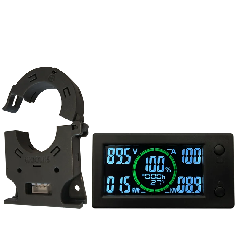 Bluetooth DC 0~300v Battery mon Hall Coulomb Tester Digital Voltmeter Ammeter Capacity Power Electricity AH Voltage Meter