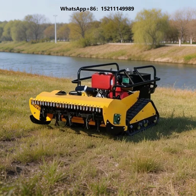 Cordless Remote Operated Flat Blade Mower
