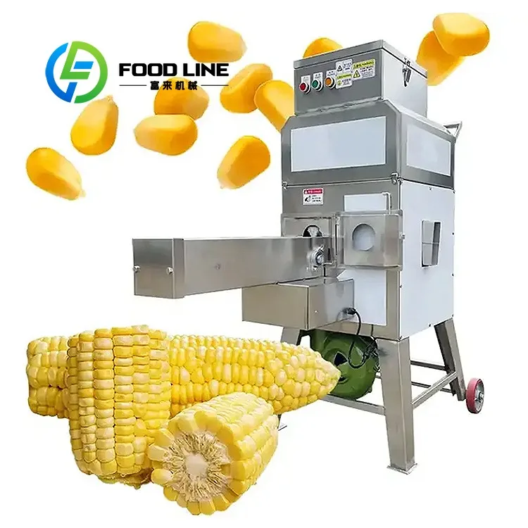 Electric Industrial Corn Sheller Glutinous Corn High Quality Multifunctional Smooth Operation 500kg/h Capacity 220V Motor