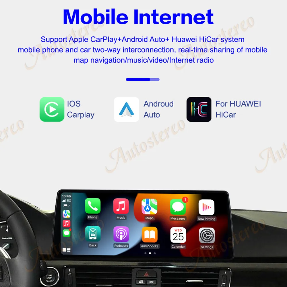 

Linux 12.9 Car Radio Screen For BMW 3 Series E92 2004-2011 CIC CCC Wireless Carplay Unit HD Touch Screen Car Accessories