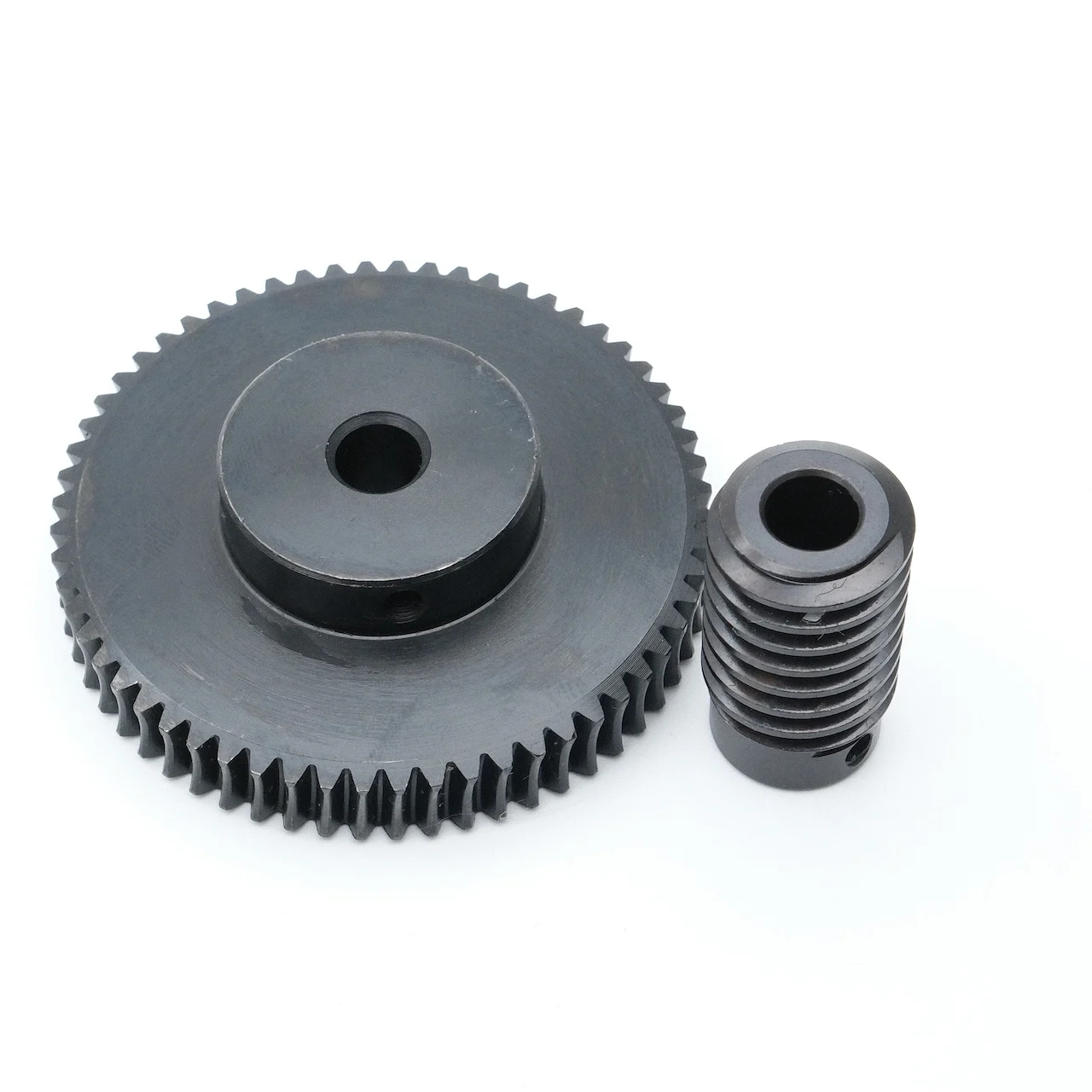 1 Module 60 Teeth Reduction Worm Gear Pair for Automation Equipment Mini Conveying Line Industrial Gearbox Component 1:60