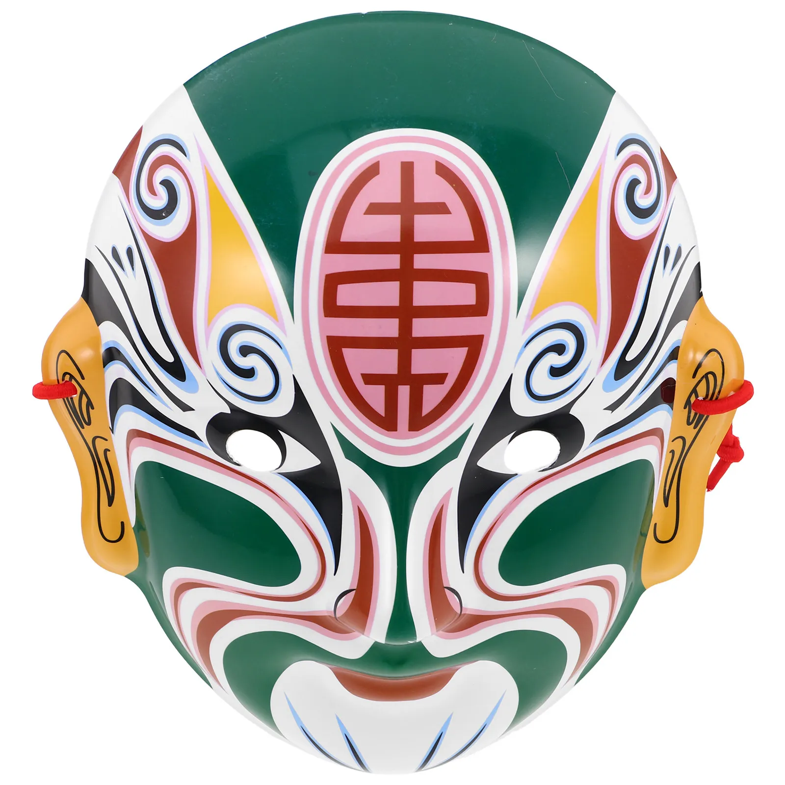 Chinese Mask Face Changing Art Inspired by Sichuan Opera Handcrafted Decorative Piece Vibrant Colors for Halloween Costume Party