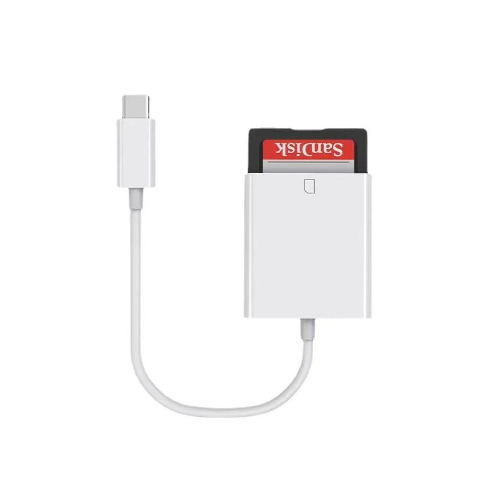 Type C Lightting SD Card Reader OTG Adapter Portable Memory SD Card Converter Plug And Play Photo Transfer For Macbook Android