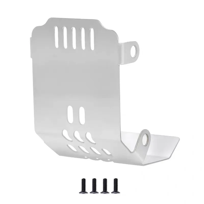 Armadura de placa de proteção de aço inoxidável para peças de atualização de motocicleta LOSI 1/4 Promoto MX RC