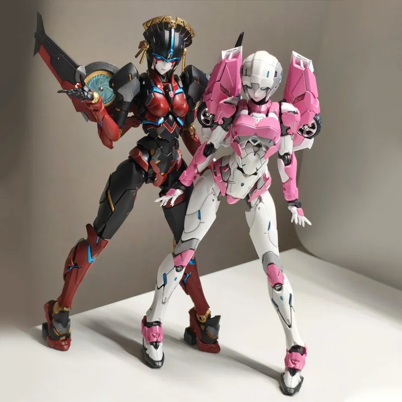 

In Stock M Breed Arcee Assembly Model Kit Aicy Transformation Robot Action Figures M66337 KO Riobot Robot Boys Gifts