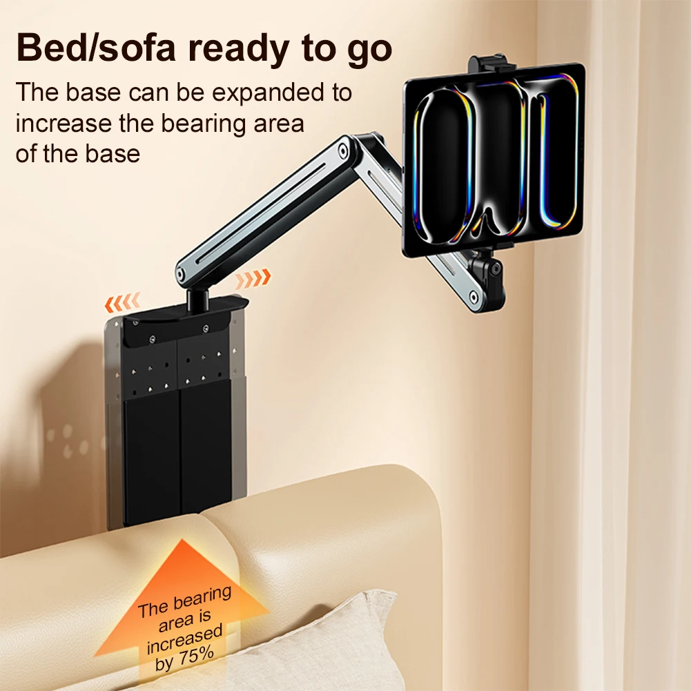 

Tablet Holder Stand for Bed for 4.7''-12.9'' Device Tablet Stand Holder Tablet Bracket for iPad Air Mini/Galaxy Tabs/Kindle Fire