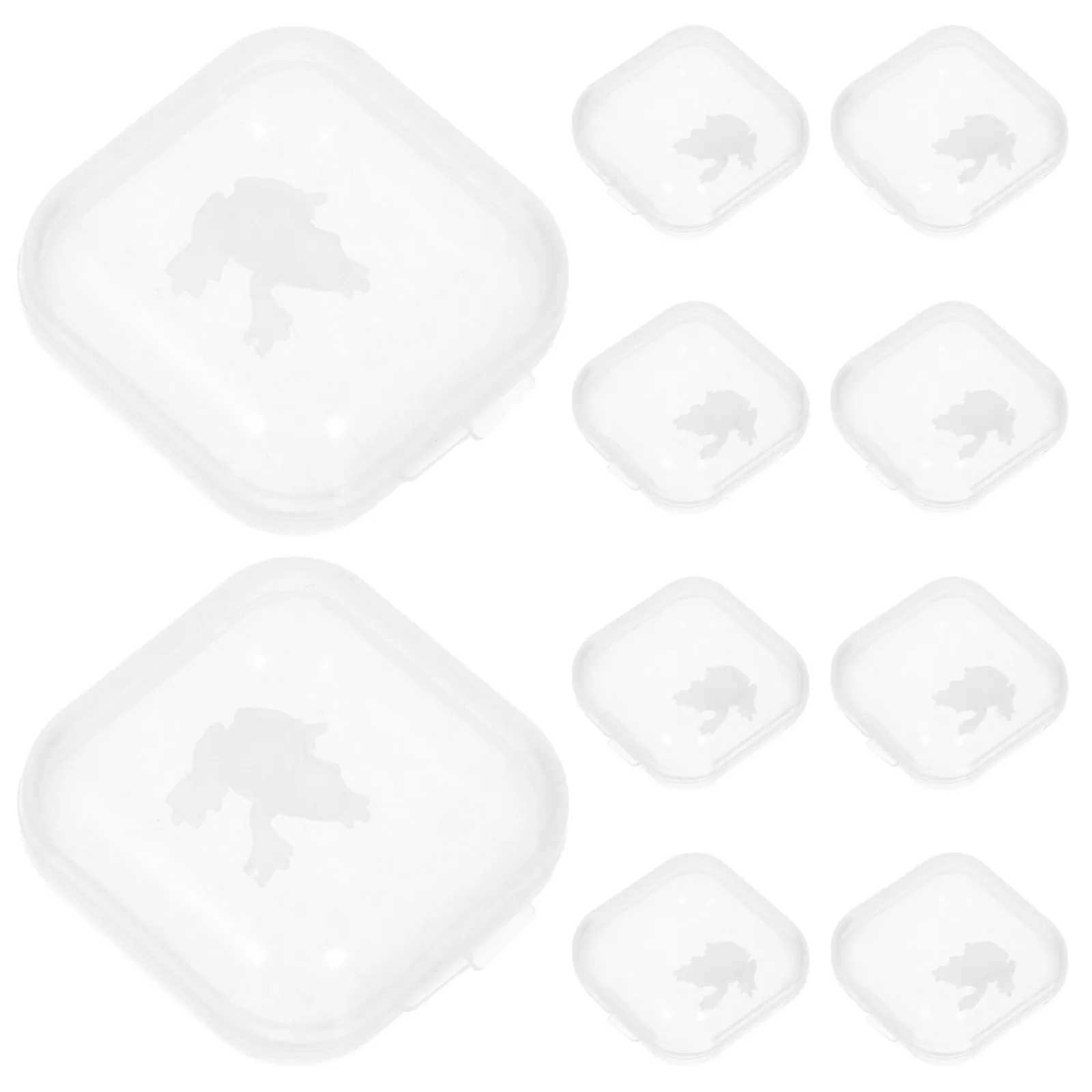 10Pcs Tiny Plastic Frog Resin Charms 15Mm 3D Miniature Sculpture for Resin Jewelry Casting Micro Landscape Pots Outdoor Patio