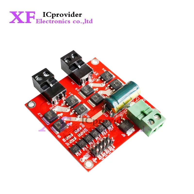 XY-160D 7A 160W Dual DC Motor Drive Module Industrial Grade Positive Negative PWM Speed L298 Logic XY-160D ICprovider